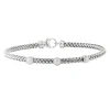 Bracelets|Effy Jewelry 925 Sterling Silver and Diamond Bracelet