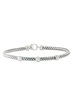 Bracelets|Effy Jewelry 925 Sterling Silver and Diamond Bracelet