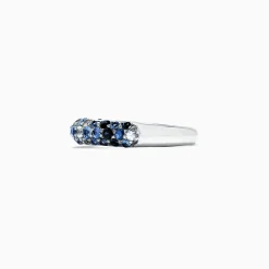 Rings|Effy Jewelry 925 Sterling Silver Blue Sapphire Splash Ring, 1.80 TCW