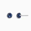 Earrings|Effy Jewelry 925 Sterling Silver Blue Sapphire Splash Stud Earrings, 2.26 TCW