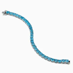 Bracelets|Effy Jewelry 925 Sterling Silver Blue Topaz Bracelet