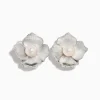Earrings|BH Multi 925 Sterling Silver Cultured Fresh Water Pearl Flower Earrings