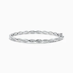 Bracelets|Effy Jewelry 925 Sterling Silver Diamond Bangle