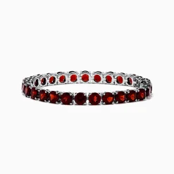 Bracelets|Effy Jewelry 925 Sterling Silver Garnet Bracelet