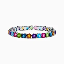 Bracelets|Effy Jewelry 925 Sterling Silver Mix Stone Bracelet