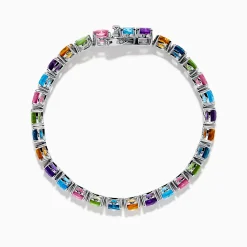 Bracelets|Effy Jewelry 925 Sterling Silver Mix Stone Bracelet