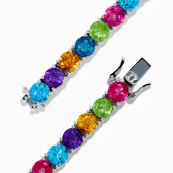 Bracelets|Effy Jewelry 925 Sterling Silver Mix Stone Bracelet