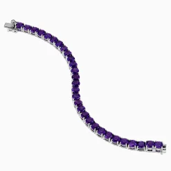 Bracelets|Effy Jewelry 925 Sterling Silver Purple Amethyst Bracelet