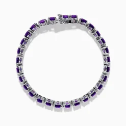 Bracelets|Effy Jewelry 925 Sterling Silver Purple Amethyst Bracelet