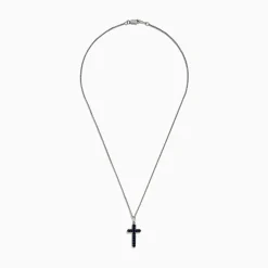Necklaces & Pendants|Effy Jewelry 925 Sterling Silver Sapphire Cross Pendant