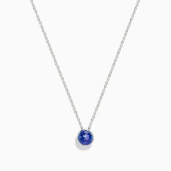 Necklaces & Pendants|Effy Jewelry 925 Sterling Silver Tanzanite Pendant