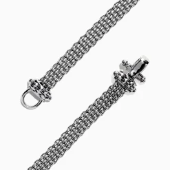 Bracelets|Effy Jewelry 925 Sterling Silver u0026 18K Yellow Gold Diamond Bracelet, 0.53 TCW
