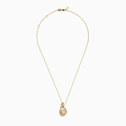 Necklaces & Pendants|Effy Jewelry Aurora 14K Yellow Gold Opal and Diamond Pendant