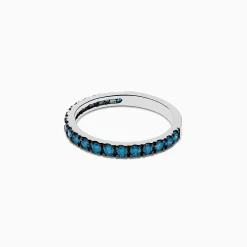Rings|Effy Jewelry Bella Bleu 14K White Gold Blue Diamond Ring