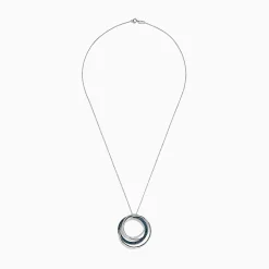 Necklaces & Pendants|BH Multi Bella Bleu 14K White Gold Blue and White Diamond Pendant, 0.98 TCW