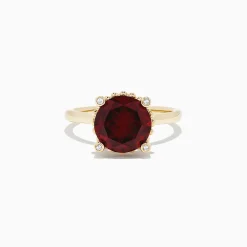 Rings|BH Multi Bordeaux 14K Yellow Gold Garnet and Diamond Ring, 5.67 TCW