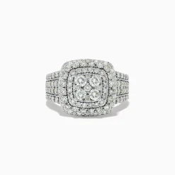 Rings|BH Multi Bouquet 14K White Gold Diamond Ring 1.96 TCW