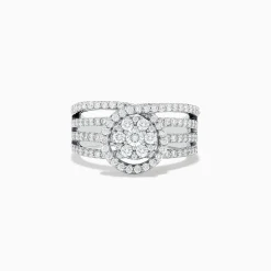 Rings|BH Multi Bouquet 14K White Gold Diamond Ring