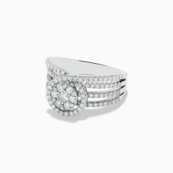 Rings|BH Multi Bouquet 14K White Gold Diamond Ring