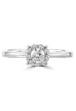 Rings|Effy Jewelry Bouquet 14K White Gold Diamond Engagement Ring, 0.33 TCW