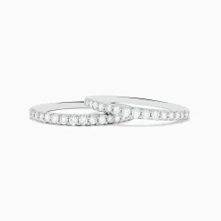 Rings|BH Multi Bouquet 14K White Gold Diamond Ring Set