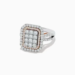 Rings|BH Multi Bouquet Two Tone Gold Diamond Ring