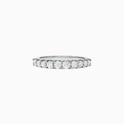 Rings|BH Multi Bridal 14K White Gold Diamond Cluster Ring and Band Set, 1.77 TCW