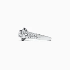 Rings|Effy Jewelry Bridal 14K White Gold Diamond Ring, 1.02 TCW