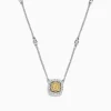 Necklaces & Pendants|BH Multi Canare 18K 2-Tone Gold Yellow u0026 White Diamond Necklace, 0.68 TCW