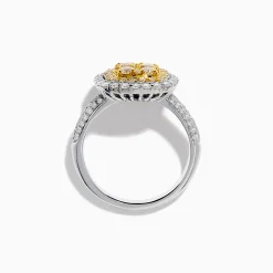 Rings|Effy Jewelry Canare 14K Two Tone Gold White and Yellow Diamond Ring