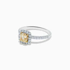 Rings|Effy Jewelry Canare 18K Two Tone Gold White and Yellow Diamond Ring