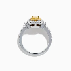 Rings|Effy Jewelry Canare 18K Two Tone Gold White u0026 Yellow Diamond Ring