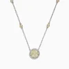 Necklaces & Pendants|Effy Jewelry Canare 14K Two-Tone Gold Yellow and White Diamond Pendant, 1.33 TCW