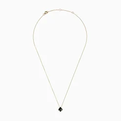 Necklaces & Pendants|Effy Jewelry Casino 14K Yellow Gold Diamond Spade Suit Necklace
