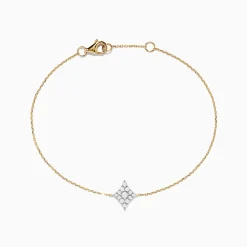 Bracelets|Effy Jewelry Casino 14K Yellow Gold Diamond Diamonds Suit Bracelet