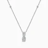 Necklaces & Pendants|BH Multi Classique 14K White Gold Diamond Necklace, 0.66 TCW