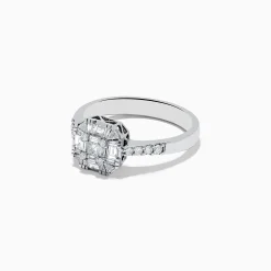 Rings|Effy Jewelry Classique 14K White Gold Diamond Ring