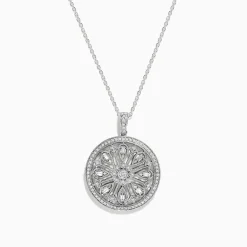 Necklaces & Pendants|BH Multi Classique 14K White Gold Diamond Pendant
