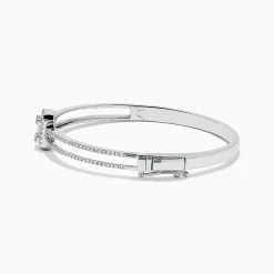 Bracelets|BH Multi Classique 14K White Gold Diamond Bangle 0.93 TCW