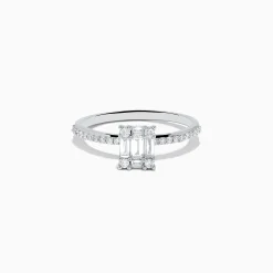 Rings|Effy Jewelry Classique 14K White Gold Diamond Ring