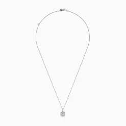 Necklaces & Pendants|Effy Jewelry Classique 14K White Gold DIamond Pendant 0.31 TCW