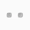 Earrings|Effy Jewelry Classique 14K White Gold Diamond Stud Earrings 0.36 TCW