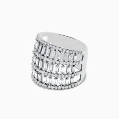 Rings|Effy Jewelry Classique 14K White Gold Diamond Ring