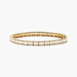 Bracelets|Effy Jewelry Classique 14k Yellow Gold Diamond Tennis Bracelet 2.65 TCW
