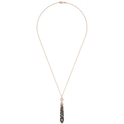 Necklaces & Pendants|Effy Jewelry Confetti 14K Gold Black, Espresso u0026 White Diamond Pendant, 1.17 TCW