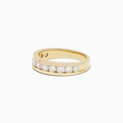 Rings|BH Multi D'Oro 14K Yellow Gold Channel Set Diamond Band, 0.98 TCW