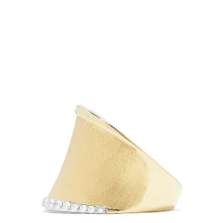 Rings|Effy Jewelry D'Oro 14K Yellow Gold Diamond Accented Ring, 0.27 TCW
