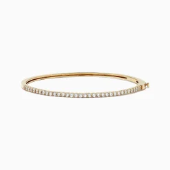 Bracelets|BH Multi D'Oro 14K Yellow Gold Diamond Bangle, 1.00 TCW