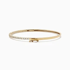 Bracelets|BH Multi D'Oro 14K Yellow Gold Diamond Bangle, 1.00 TCW