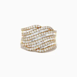 Rings|Effy Jewelry D'Oro 14K Yellow Gold Diamond Ring